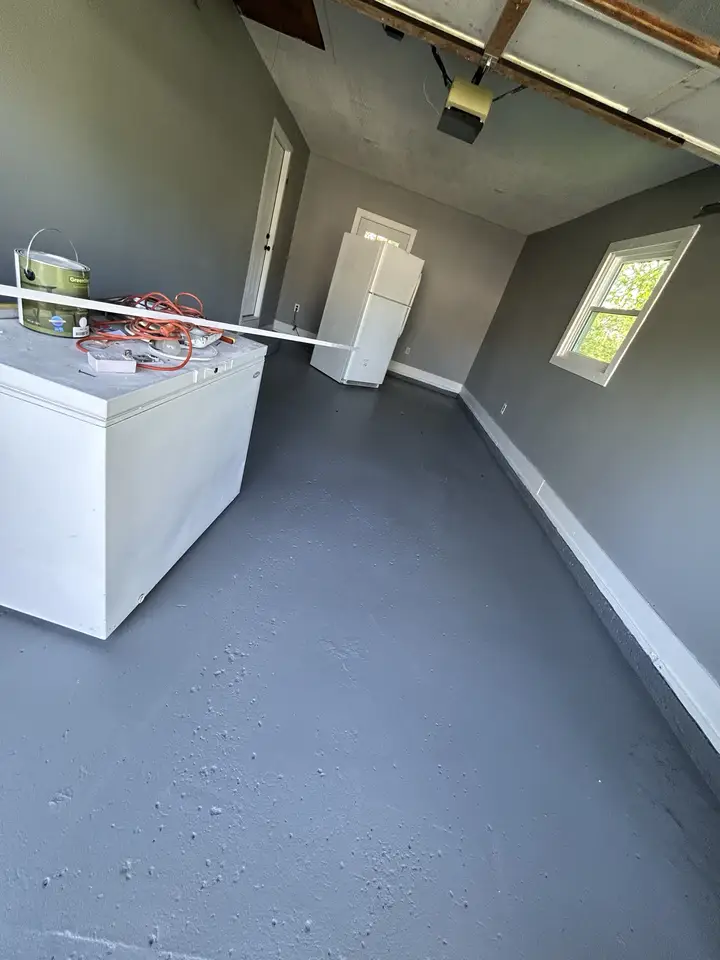 Garage after conversion